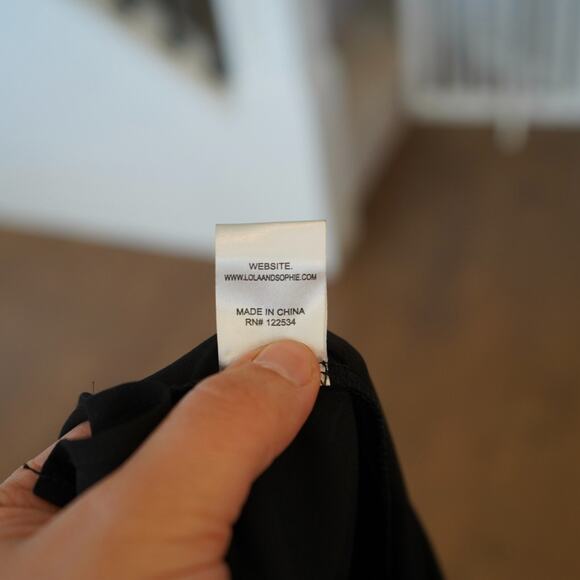 Double Georgette Cap Sleeve Top - Lola &‎ Sophie NWT XS - Picture 6 of 8